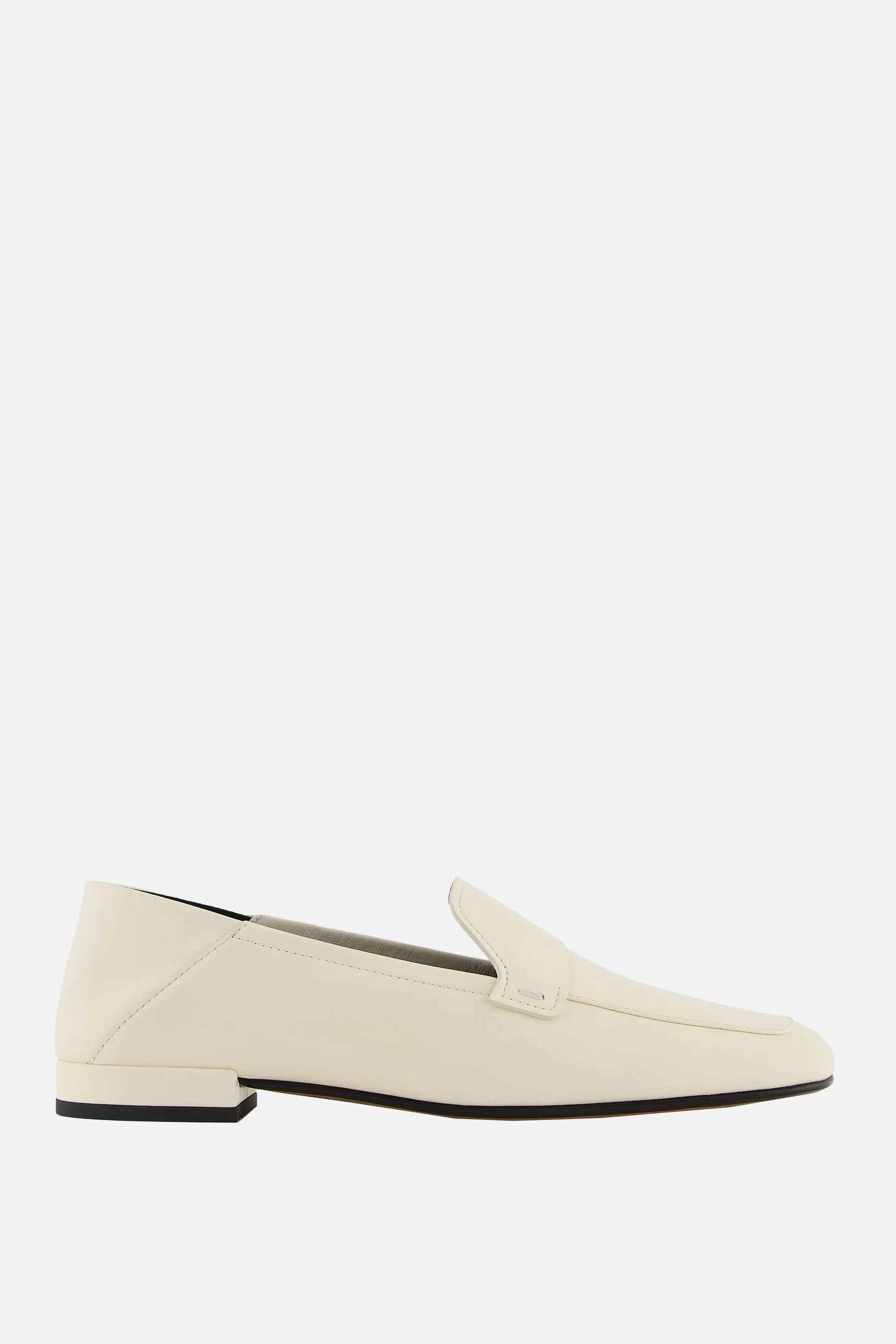smooth leather loafers