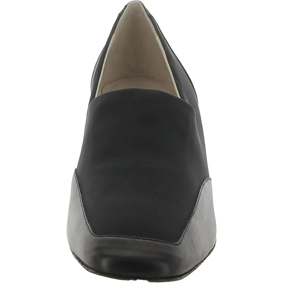 Stefi Womens Slip-On Heeled Moccasins