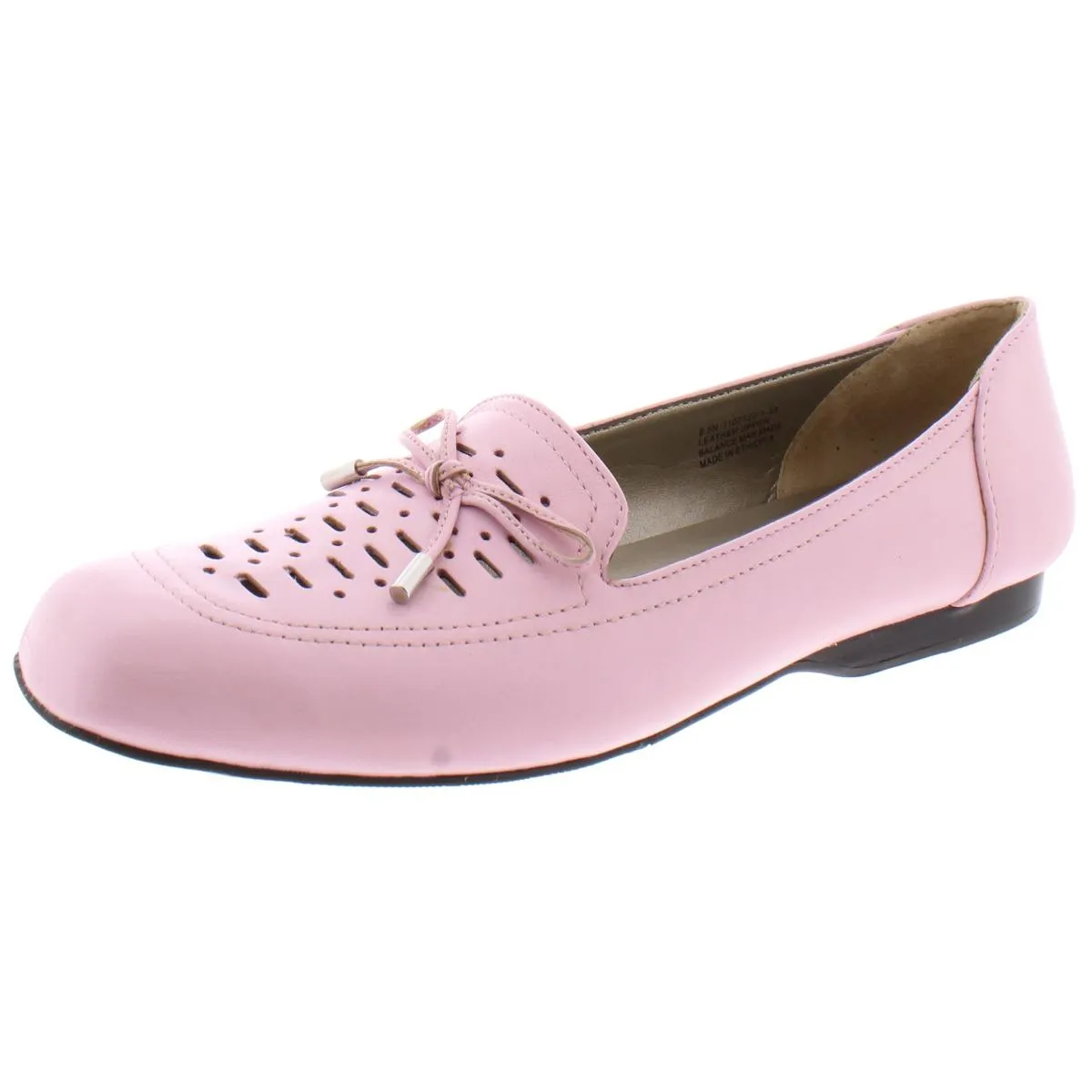 Sweet Pea Womens Leather Slip On Loafers