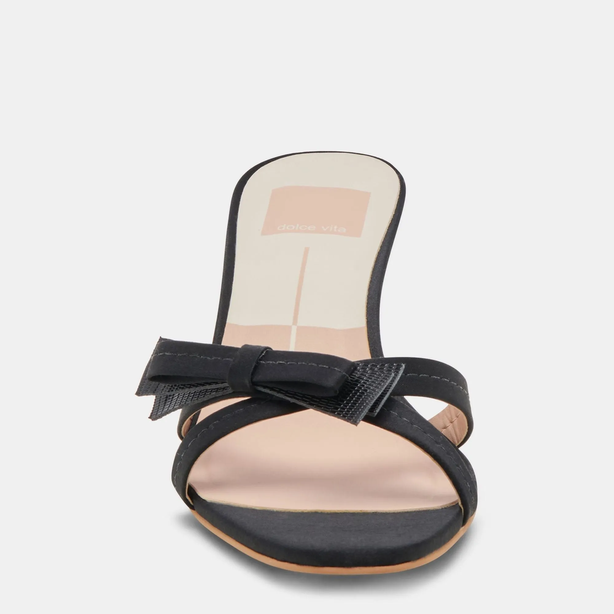 Terisa Heels Onyx Satin