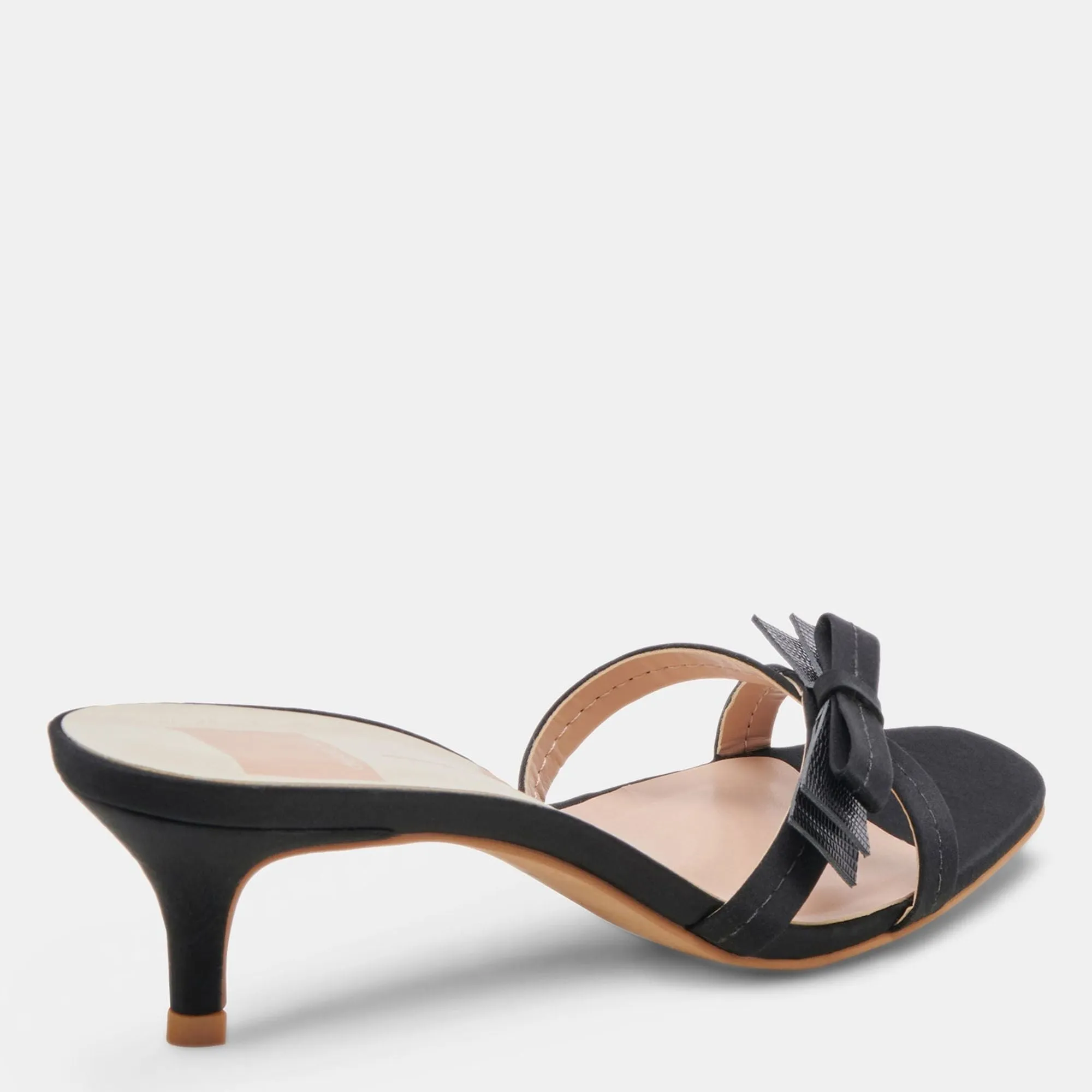 Terisa Heels Onyx Satin