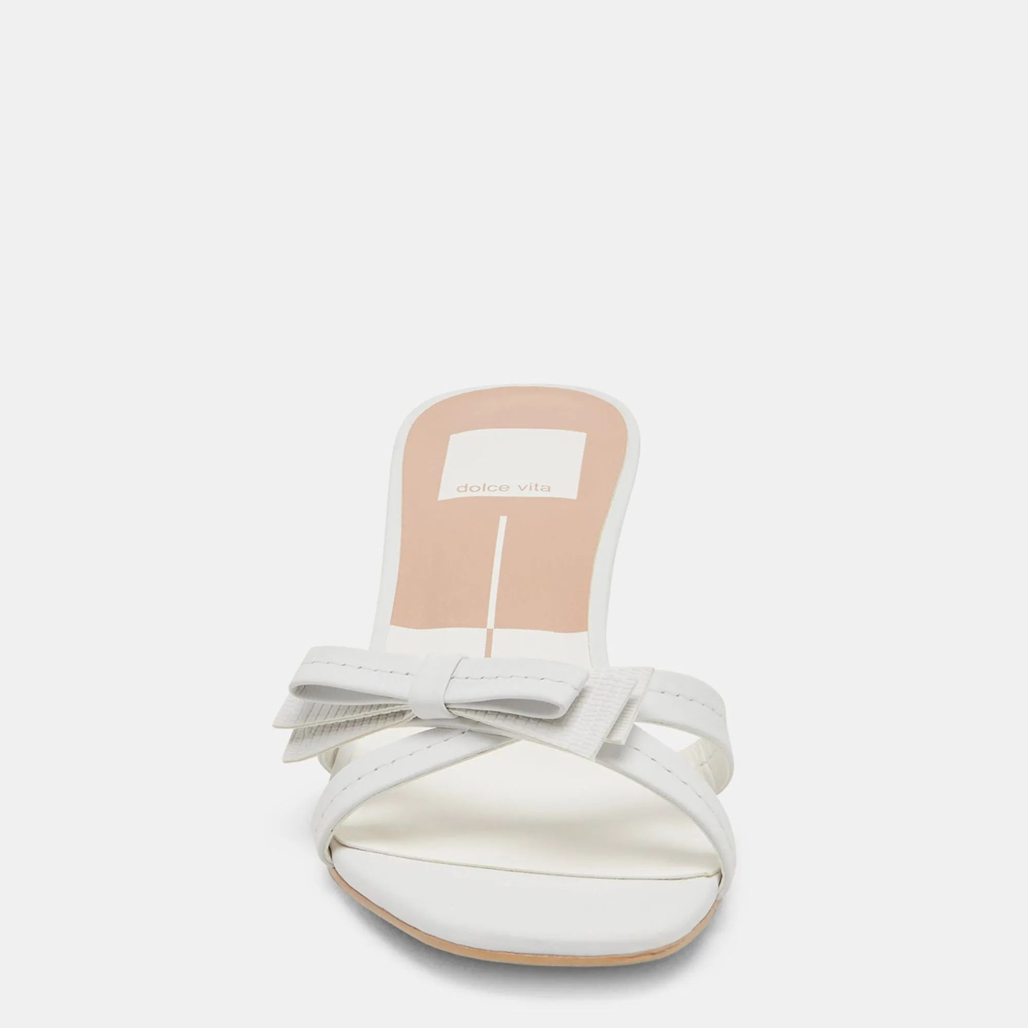 Terisa Heels True White Leather