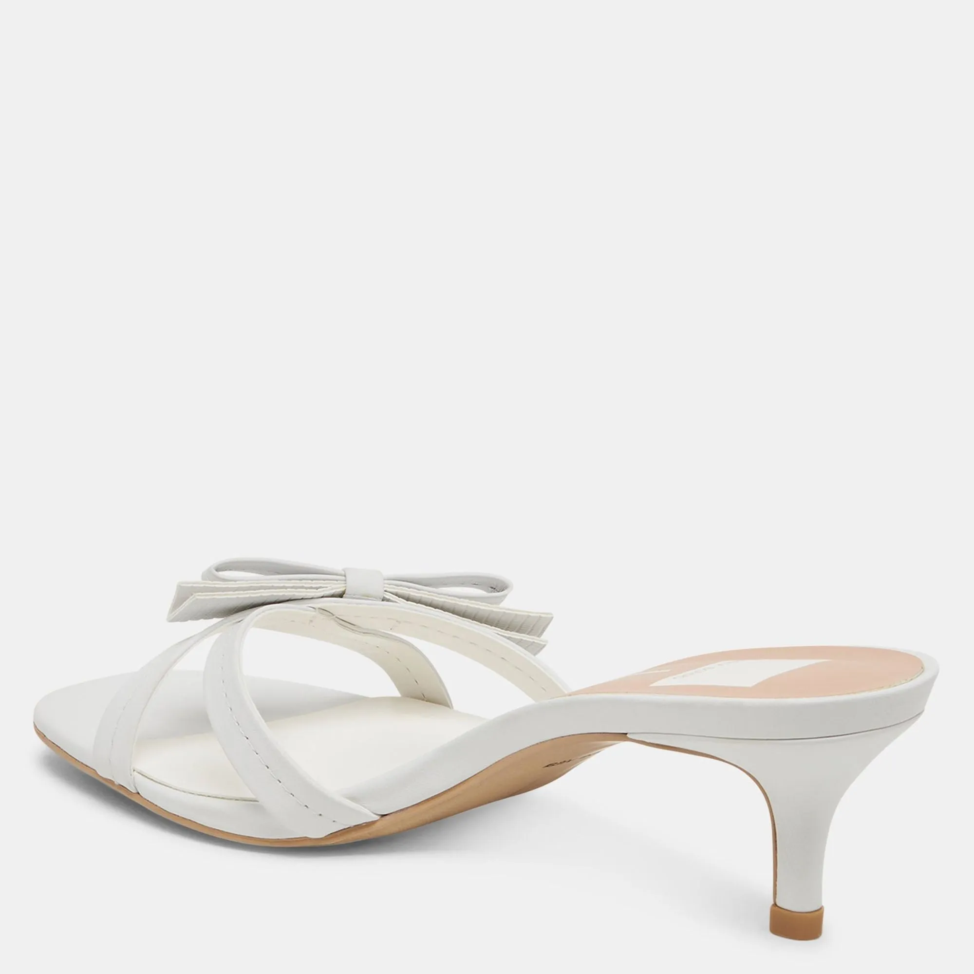 Terisa Heels True White Leather
