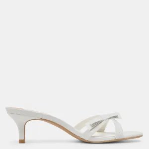 Terisa Heels True White Leather