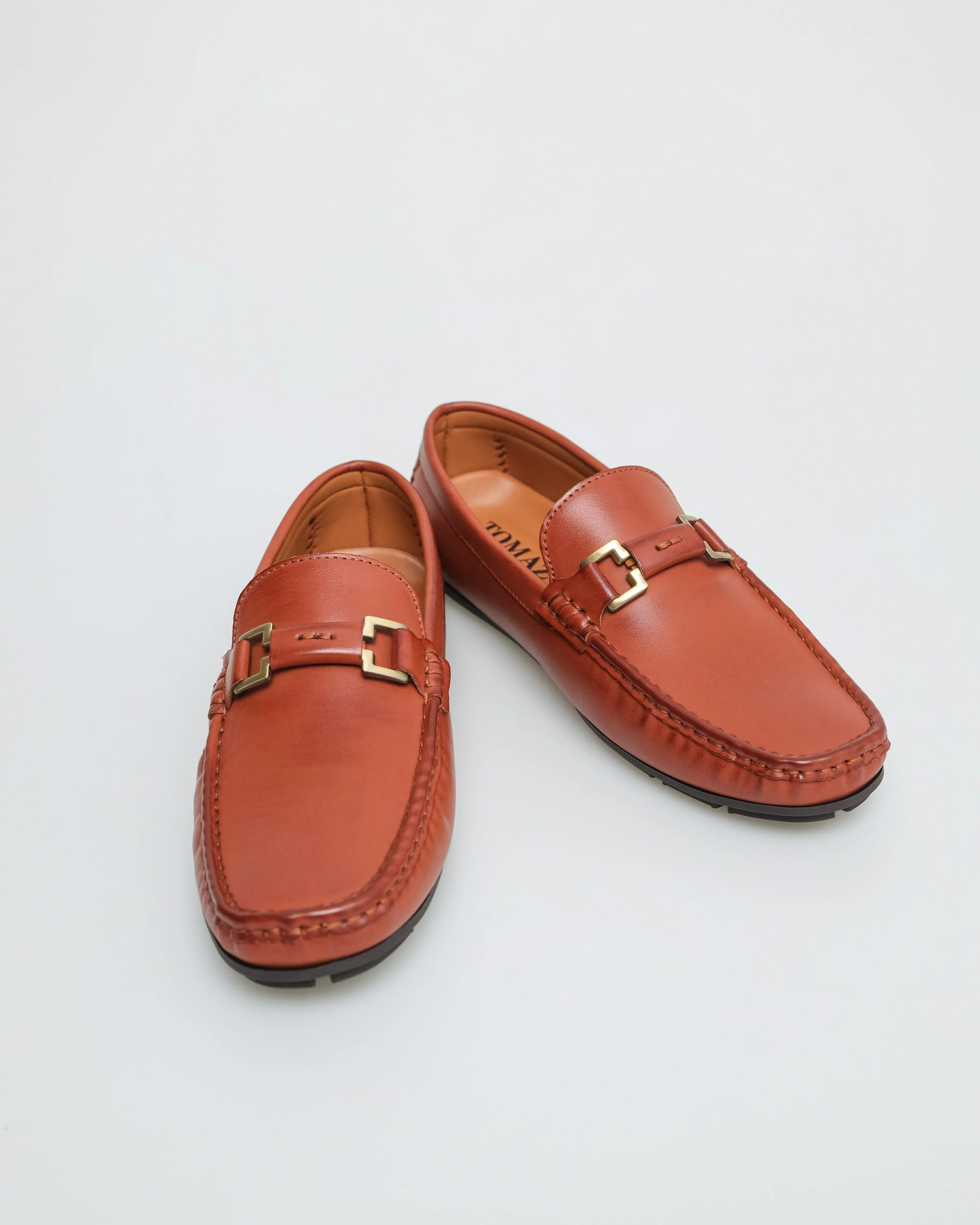 Tomaz C577 Men's Elegance Buckle Moccasins