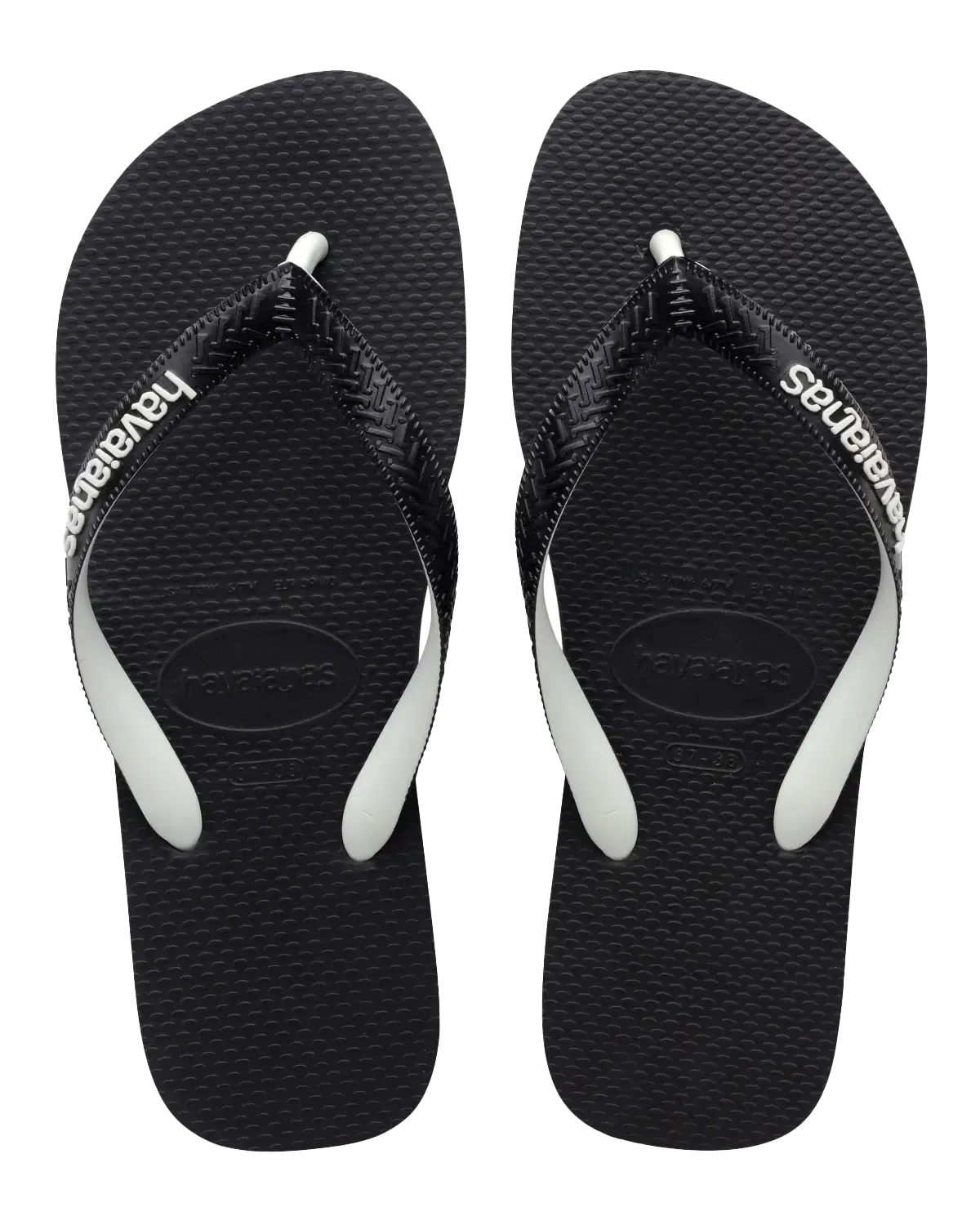 Top Mix Flip Flops in Black