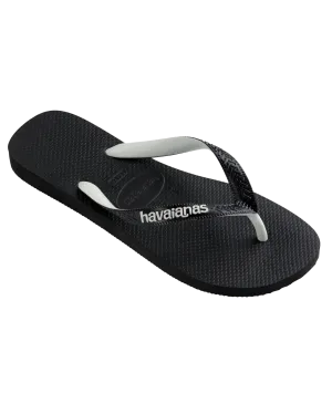 Top Mix Flip Flops in Black