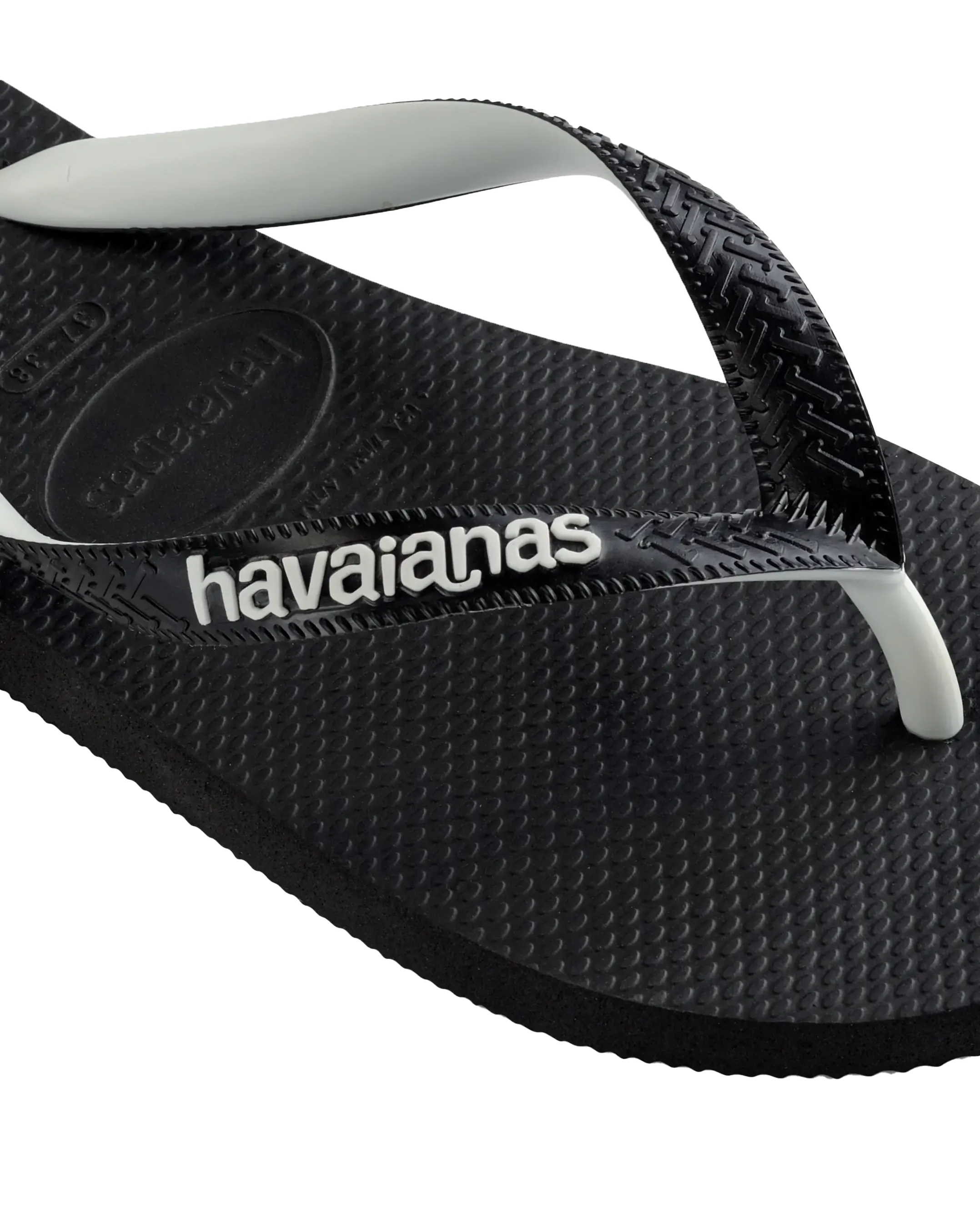 Top Mix Flip Flops in Black