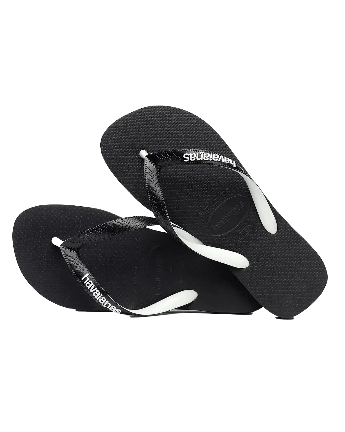 Top Mix Flip Flops in Black