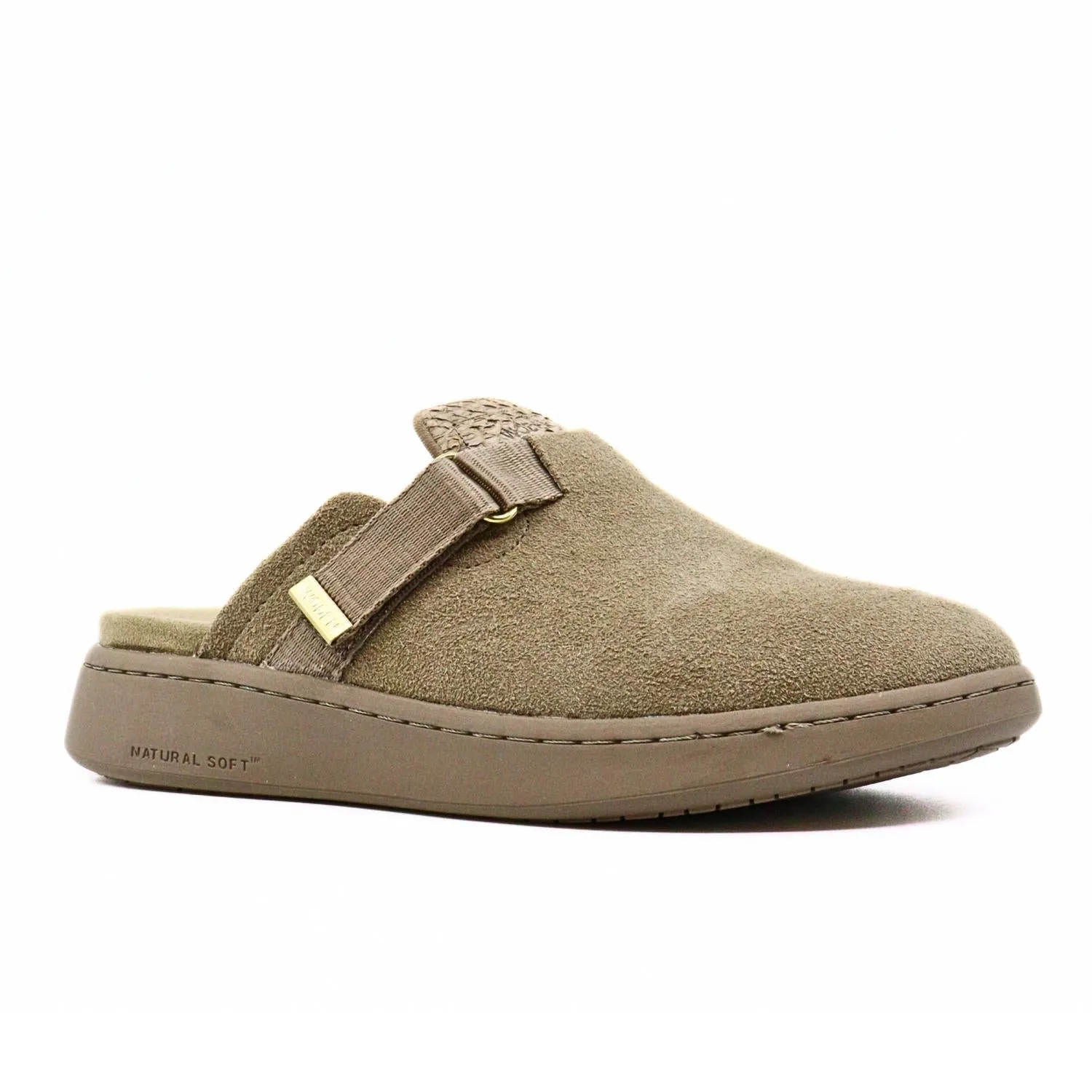 Vega Clog In Silver Mink