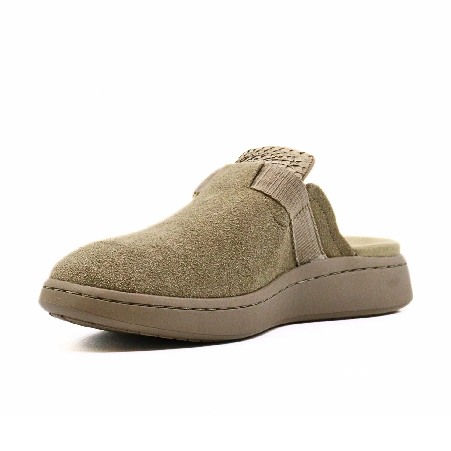 Vega Clog In Silver Mink