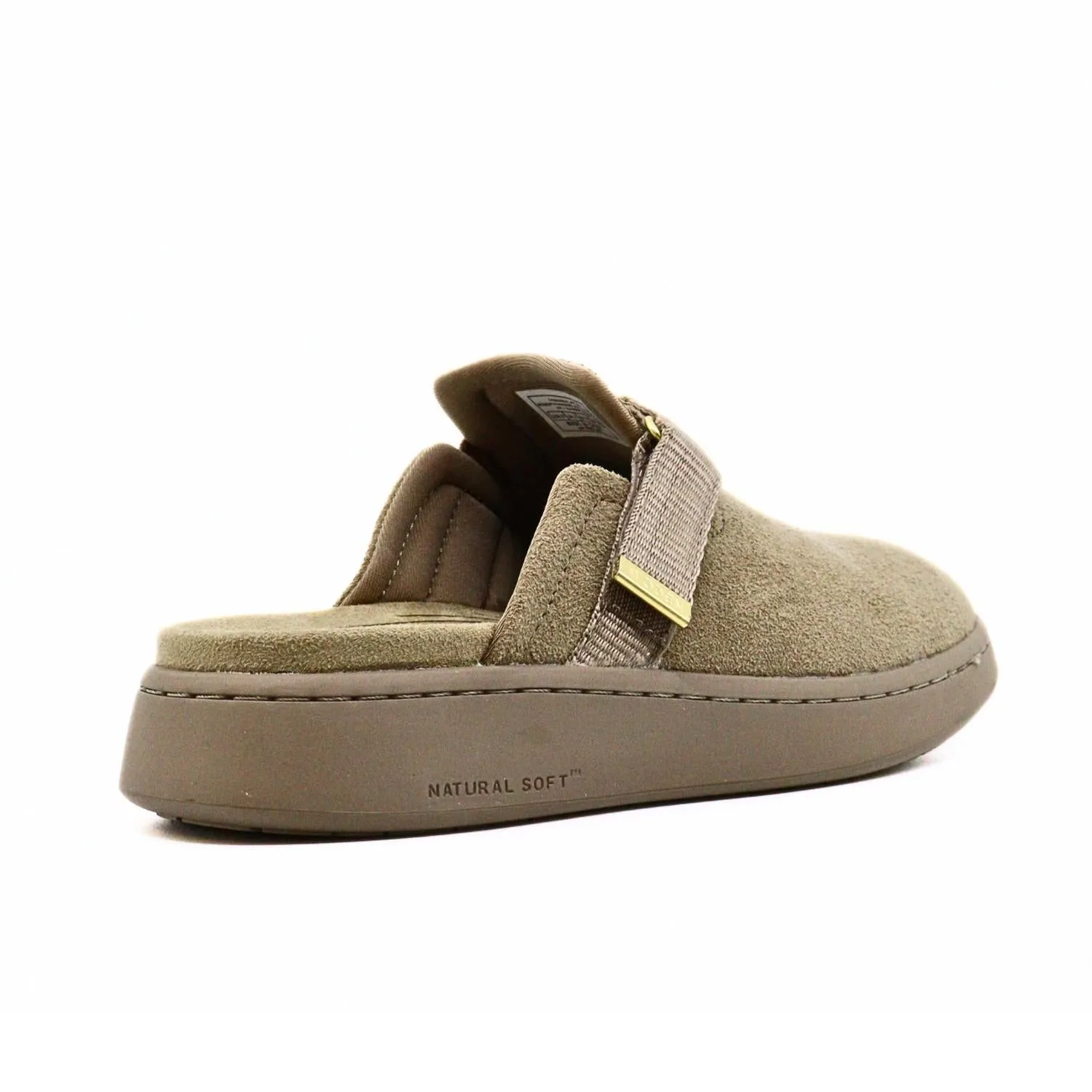 Vega Clog In Silver Mink