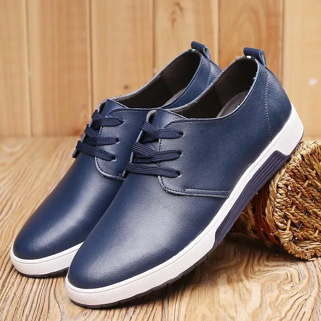 West Louis™ Casual Leather Comfortable Flat Shoes