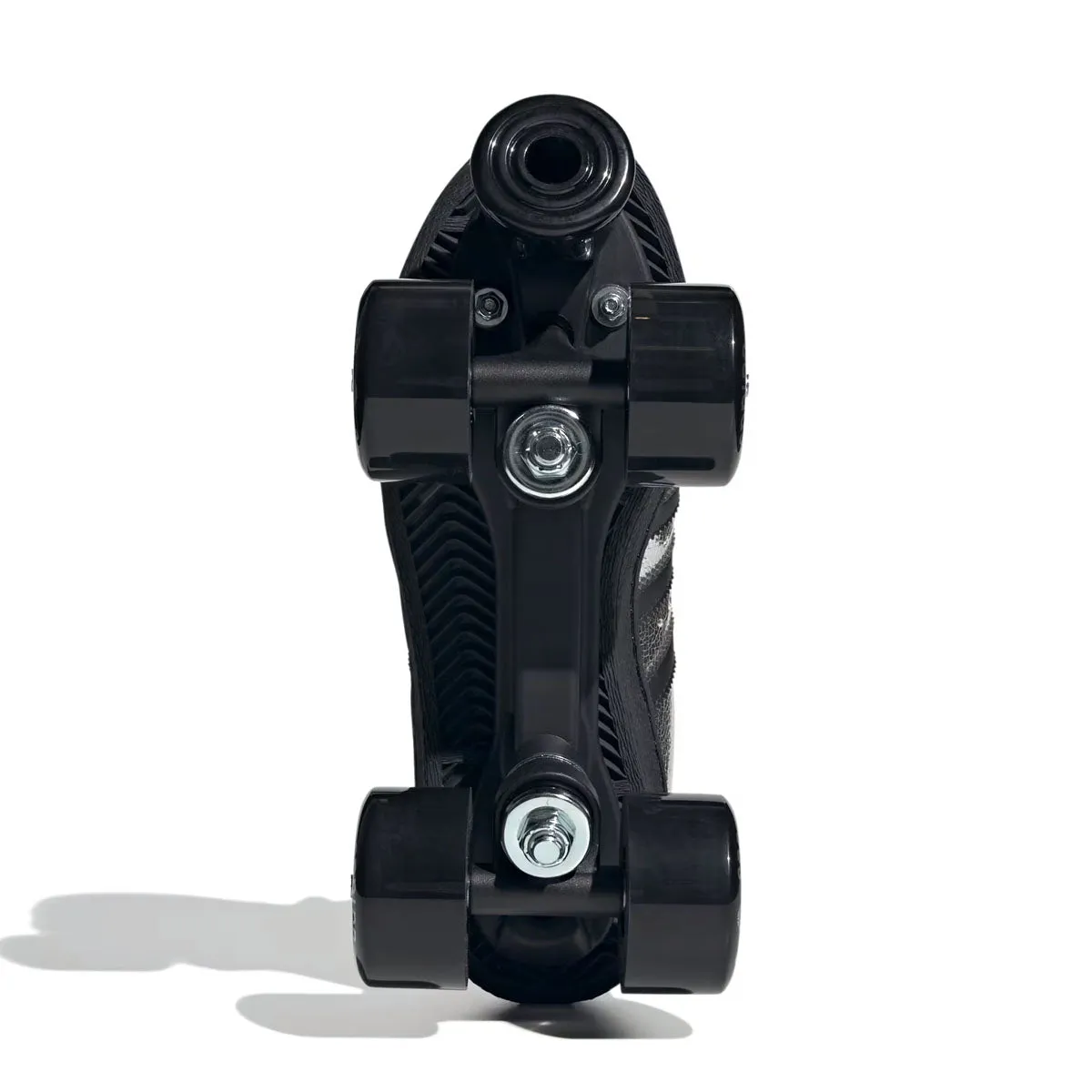 Wmns Superstar 82 Roller Skates 'Silver Metallic Core Black'