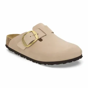 Women's Boston Big Buckle Clogs In Sandcastle