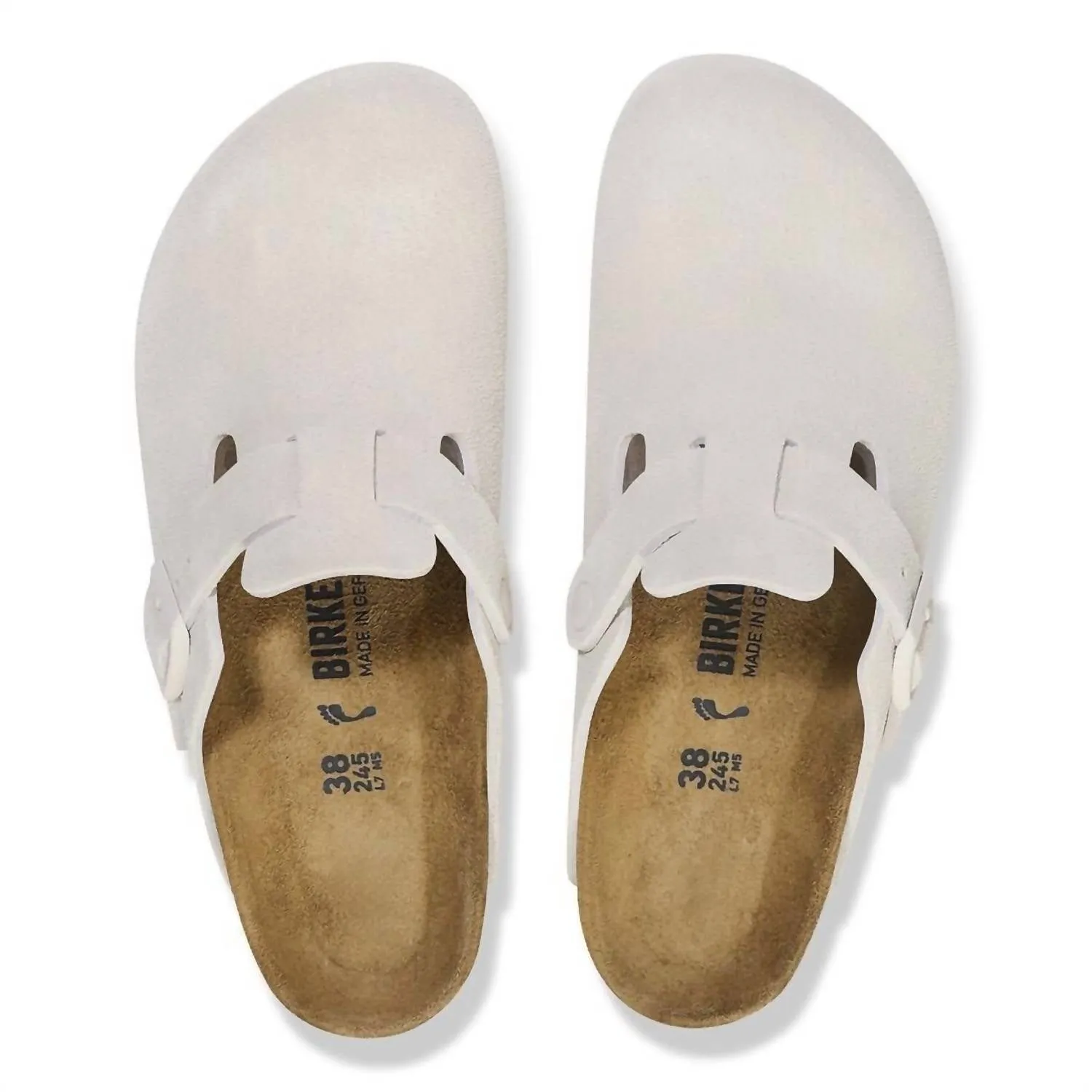 Women's Boston Clog In Antique White
