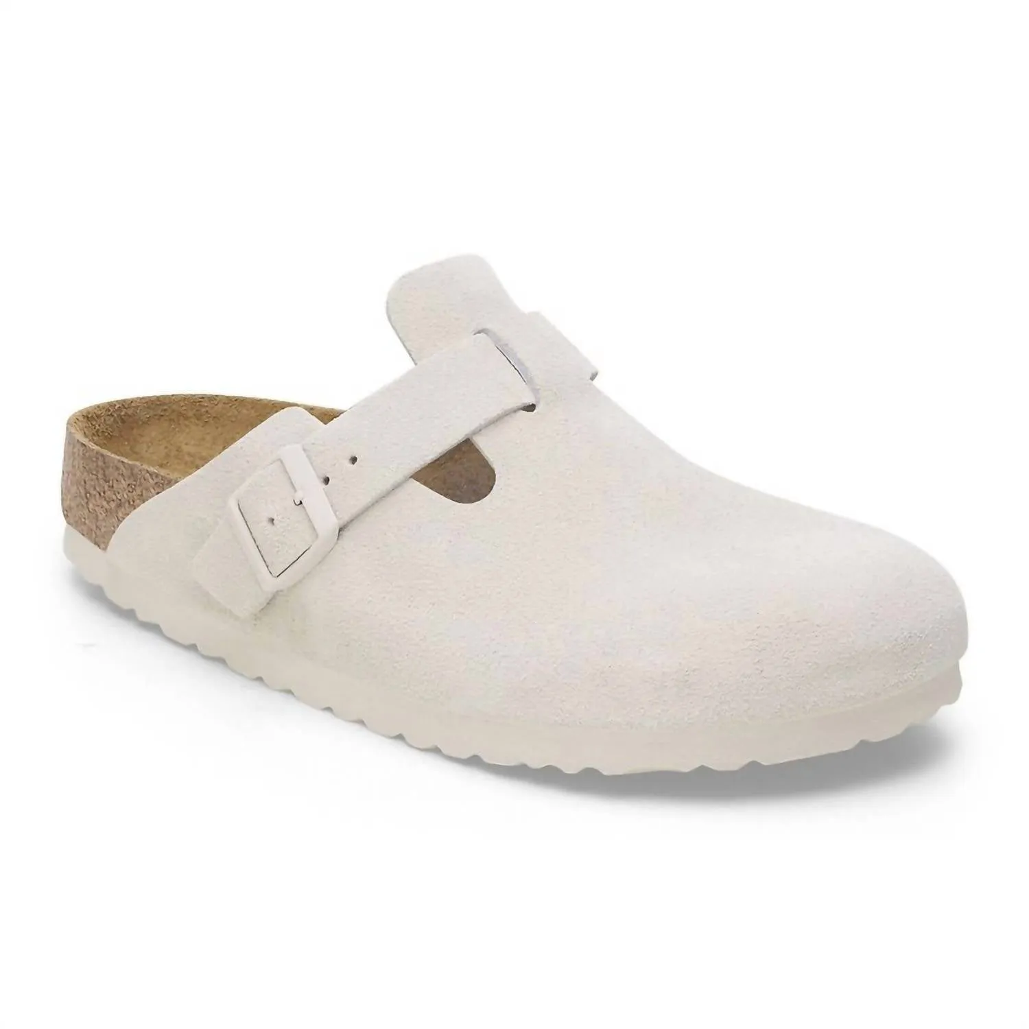Women's Boston Clog In Antique White