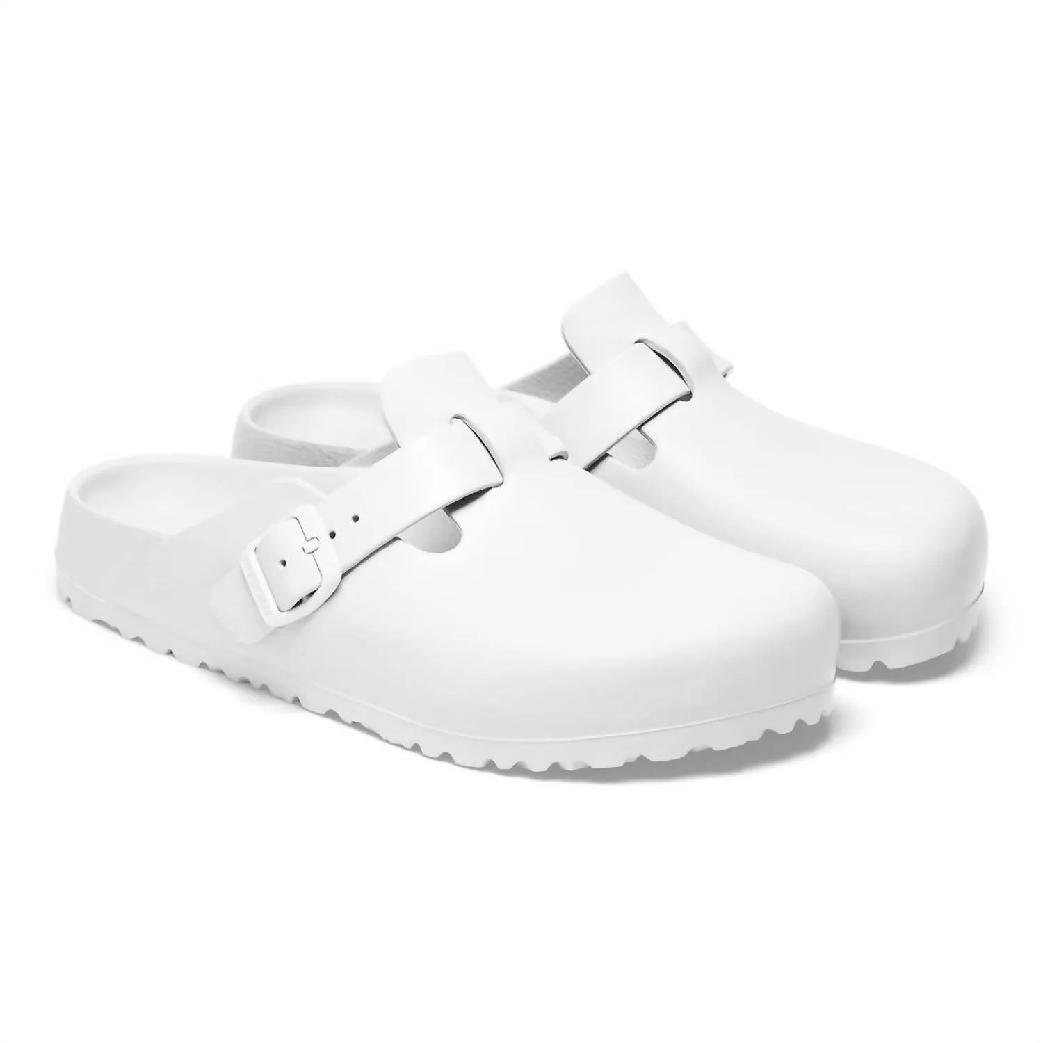 Women's Boston Eva Clogs In White