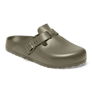 Women's Boston Eva Clogs - Medium/narrow In Faded Khaki