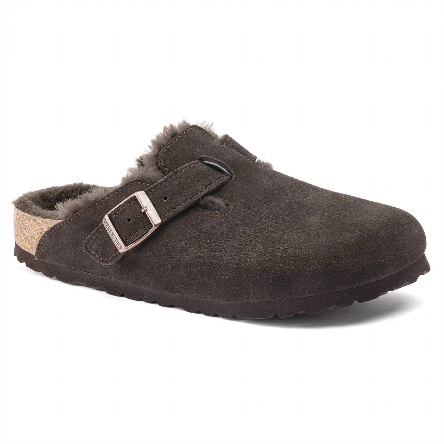 Women's Boston Shearling Clogs In Mocha