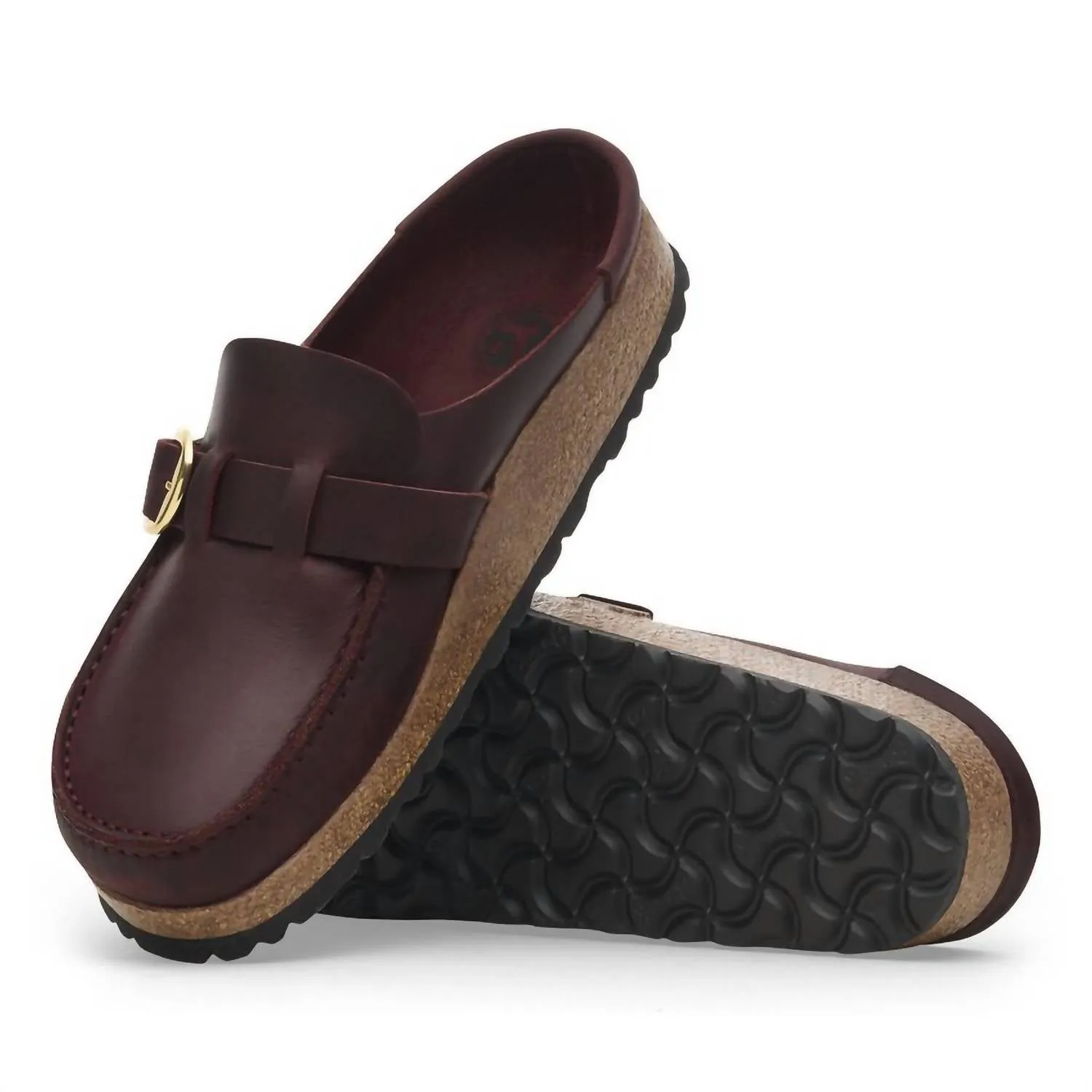 Women's Buckley Unlined Moc-Toe Clog In Zinfandel