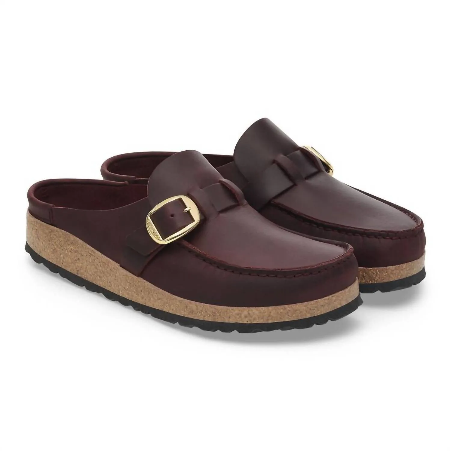 Women's Buckley Unlined Moc-Toe Clog In Zinfandel