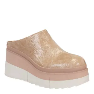 Women's Coach Clogs In Beige