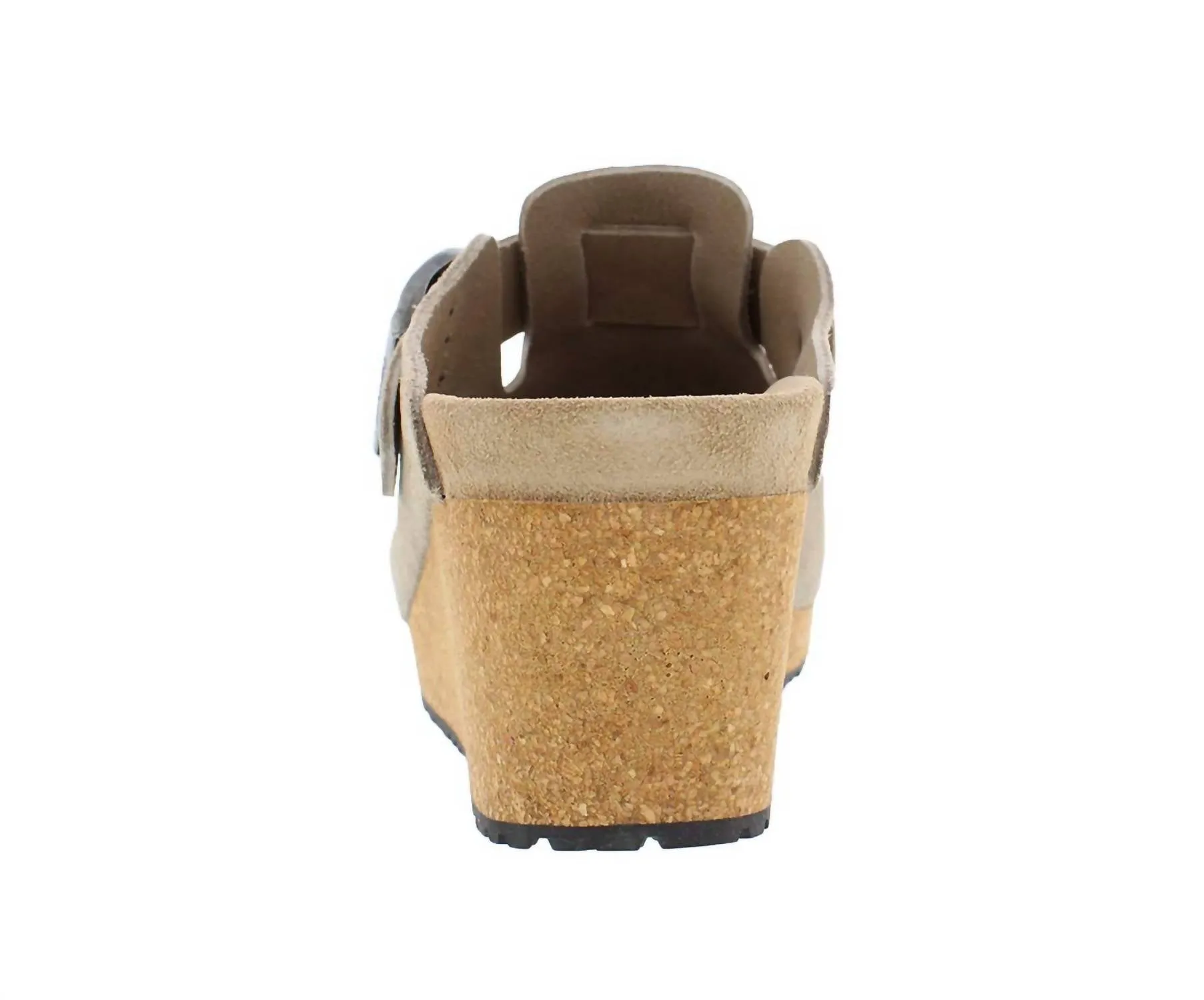 Women's Fanny Ring Buckle Clogs In Taupe