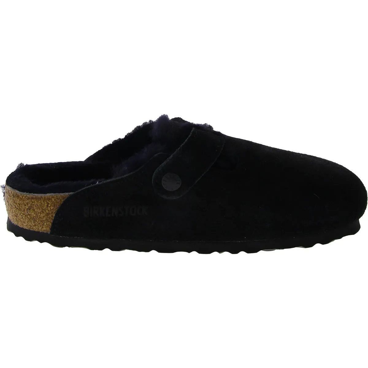 Womens Faux Leather Slip On Clogs