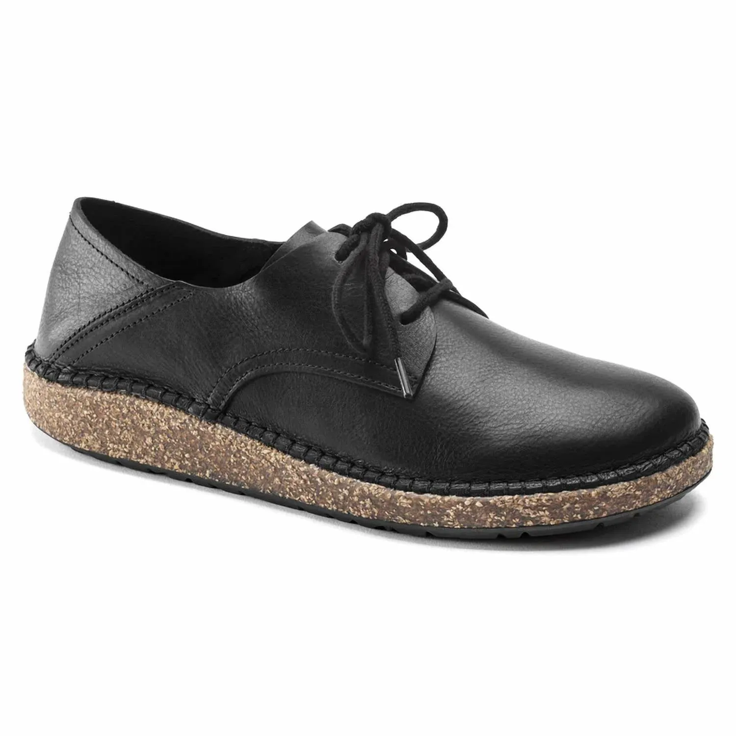Womens Gary Lace-Up Shoe - Regular Width In Vintage Wood Black