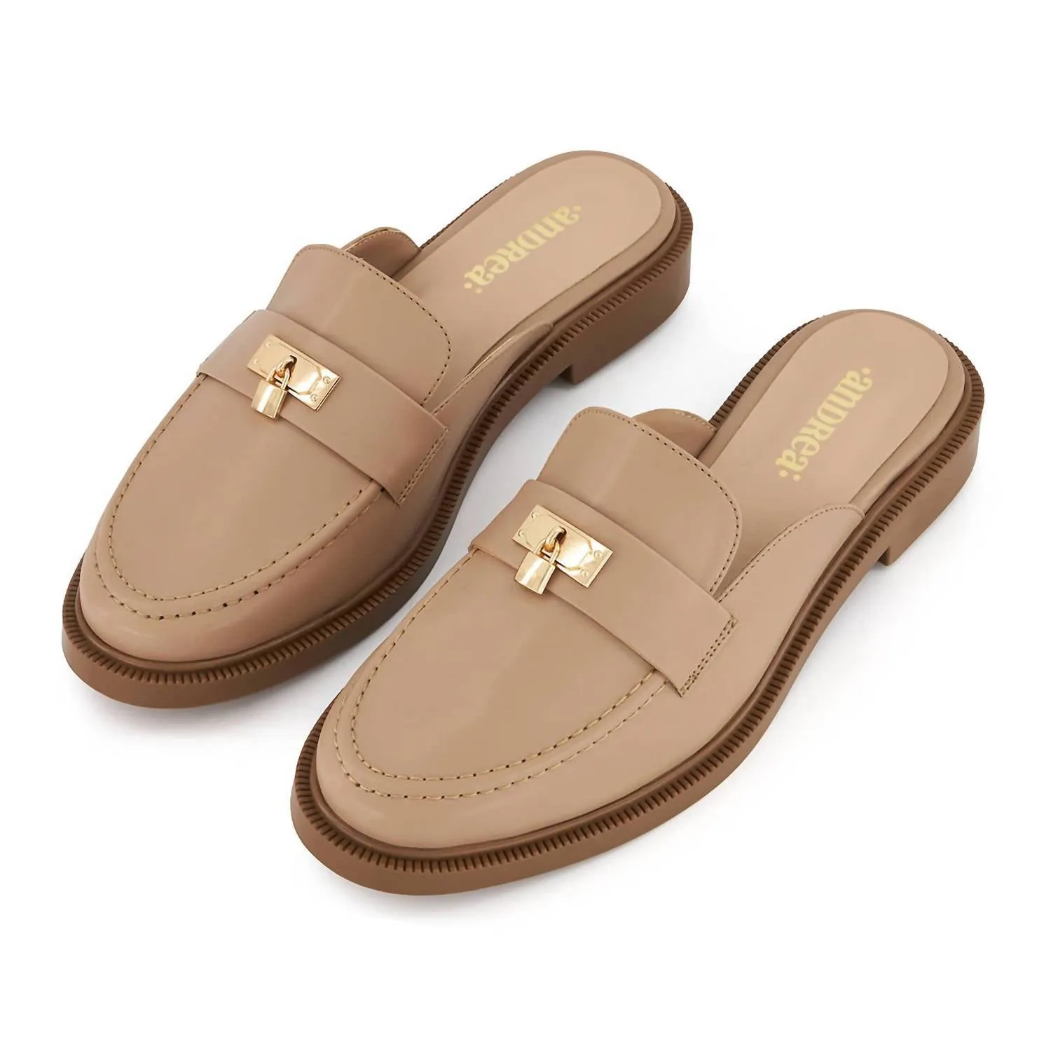 Women's Moccasin Clogs In Beige