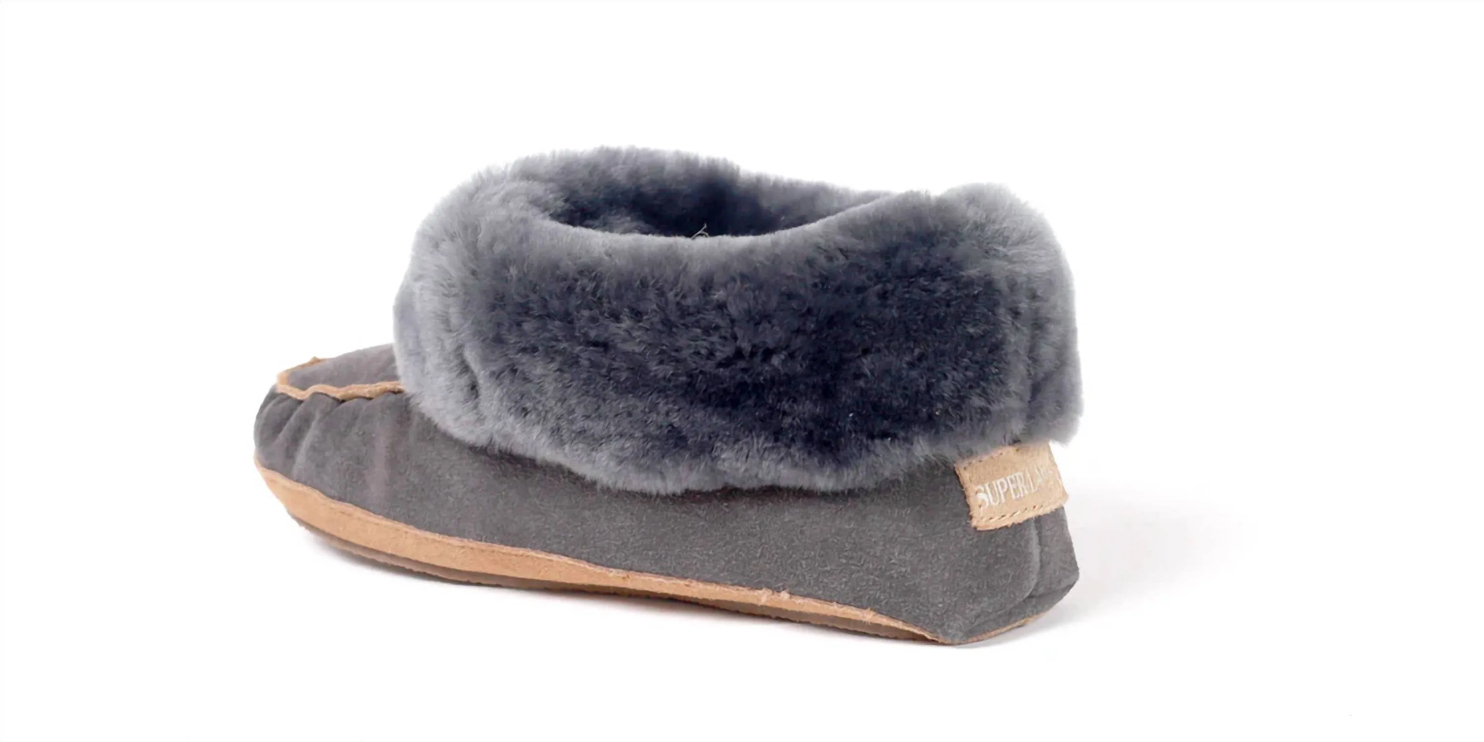 Women's Moccasin Shoes In Charcoal