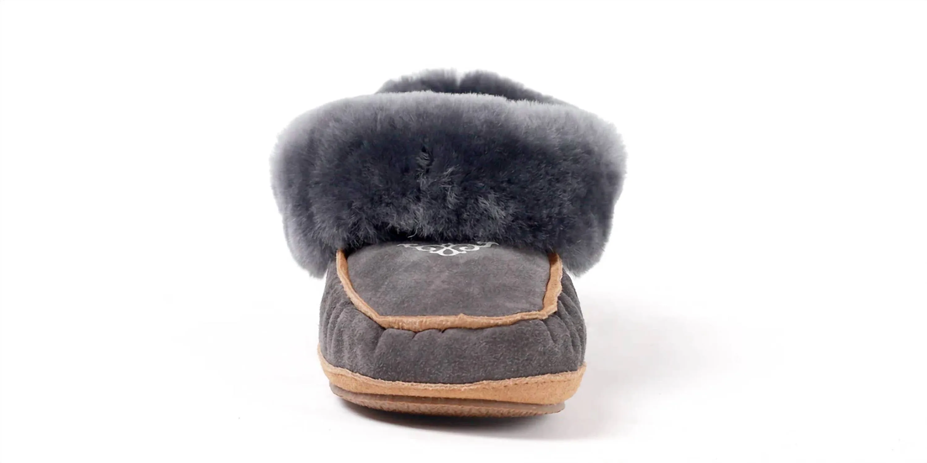 Women's Moccasin Shoes In Charcoal