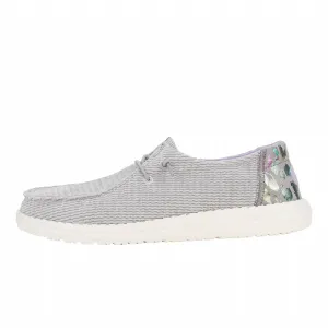 Women's Wendy Moccasin Shoe In Corduroy Grey